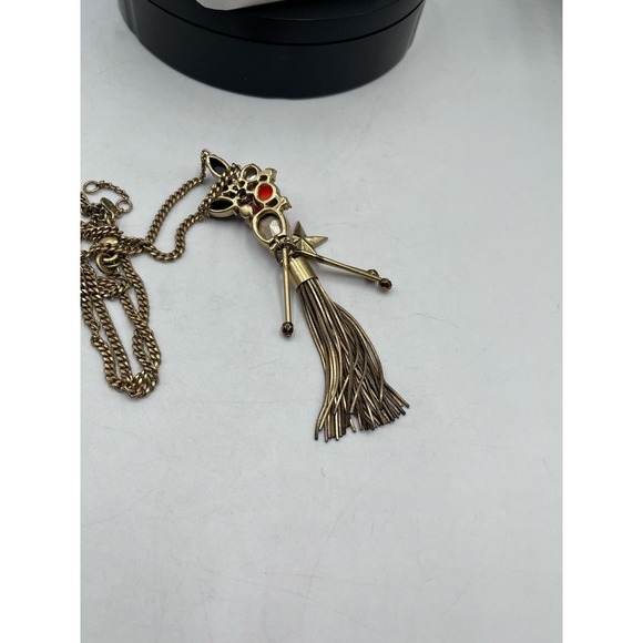 J.‎ Crew Iridescent Pink Rhinestone
Star Tassel Charm Pendant
Necklace - Picture 9 of 16